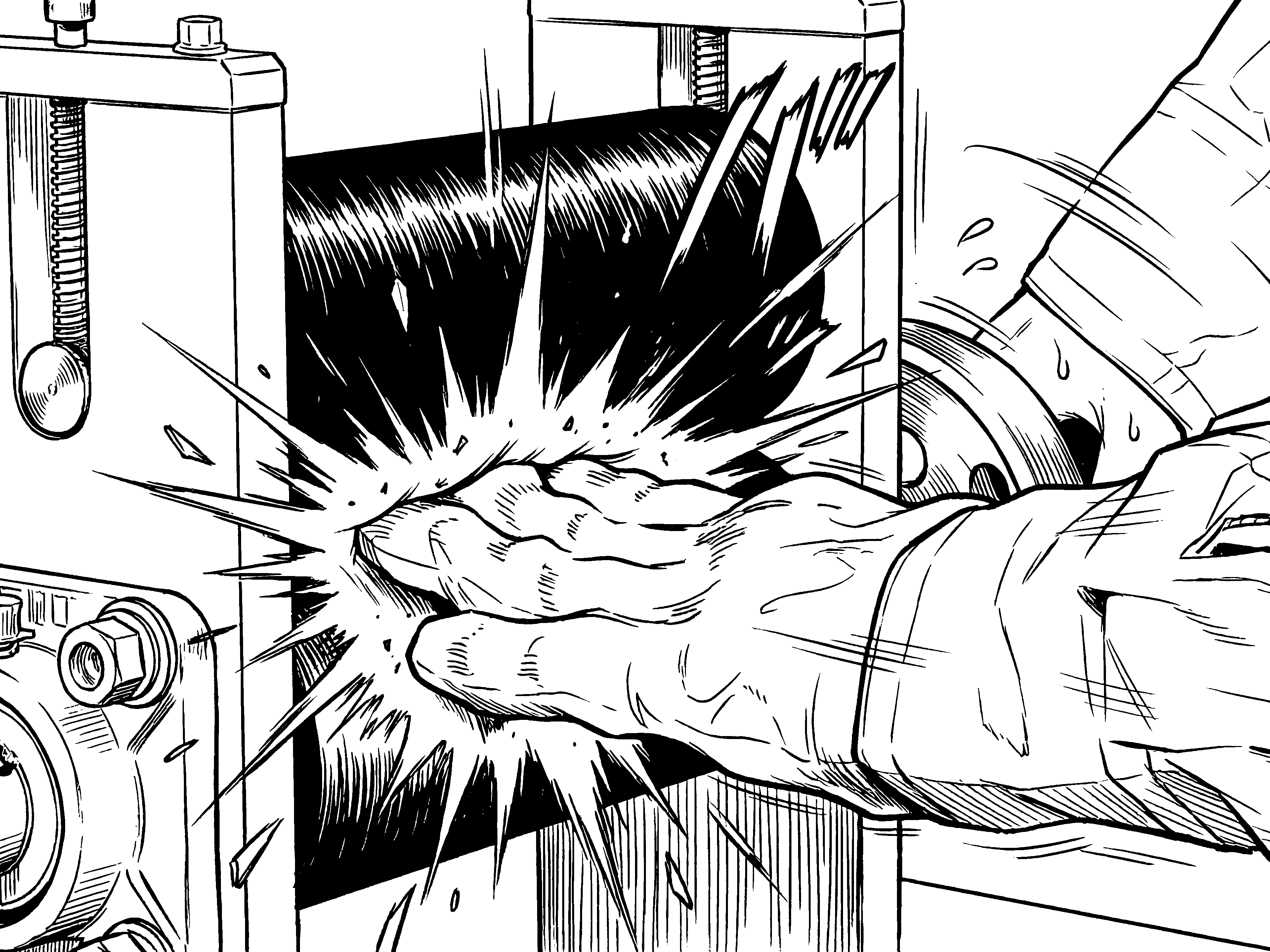 ACSEL1040 手動式ローラー挟まれ安全体感装置