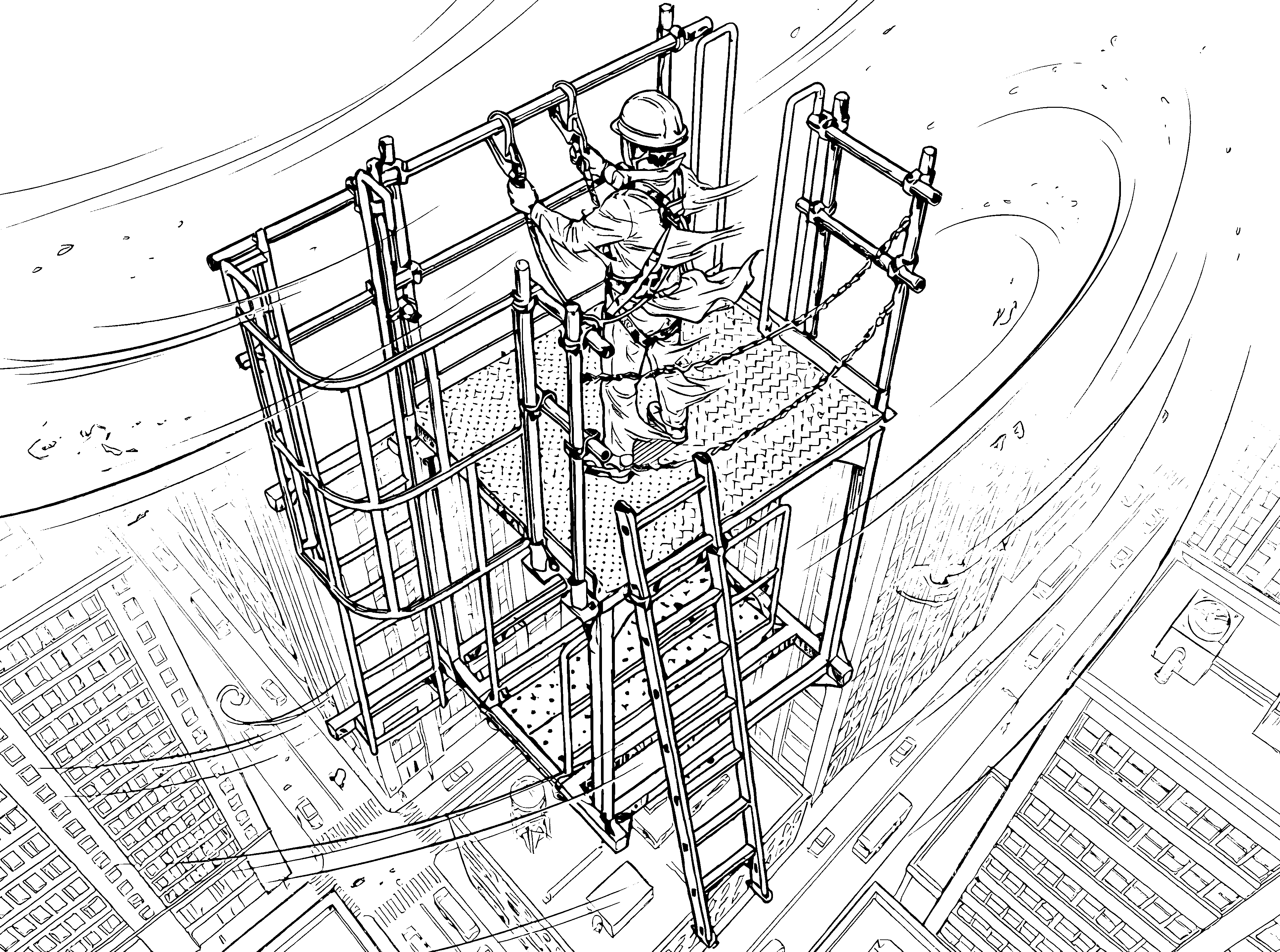 ACSEL5060 足場及び梯子安全体感装置