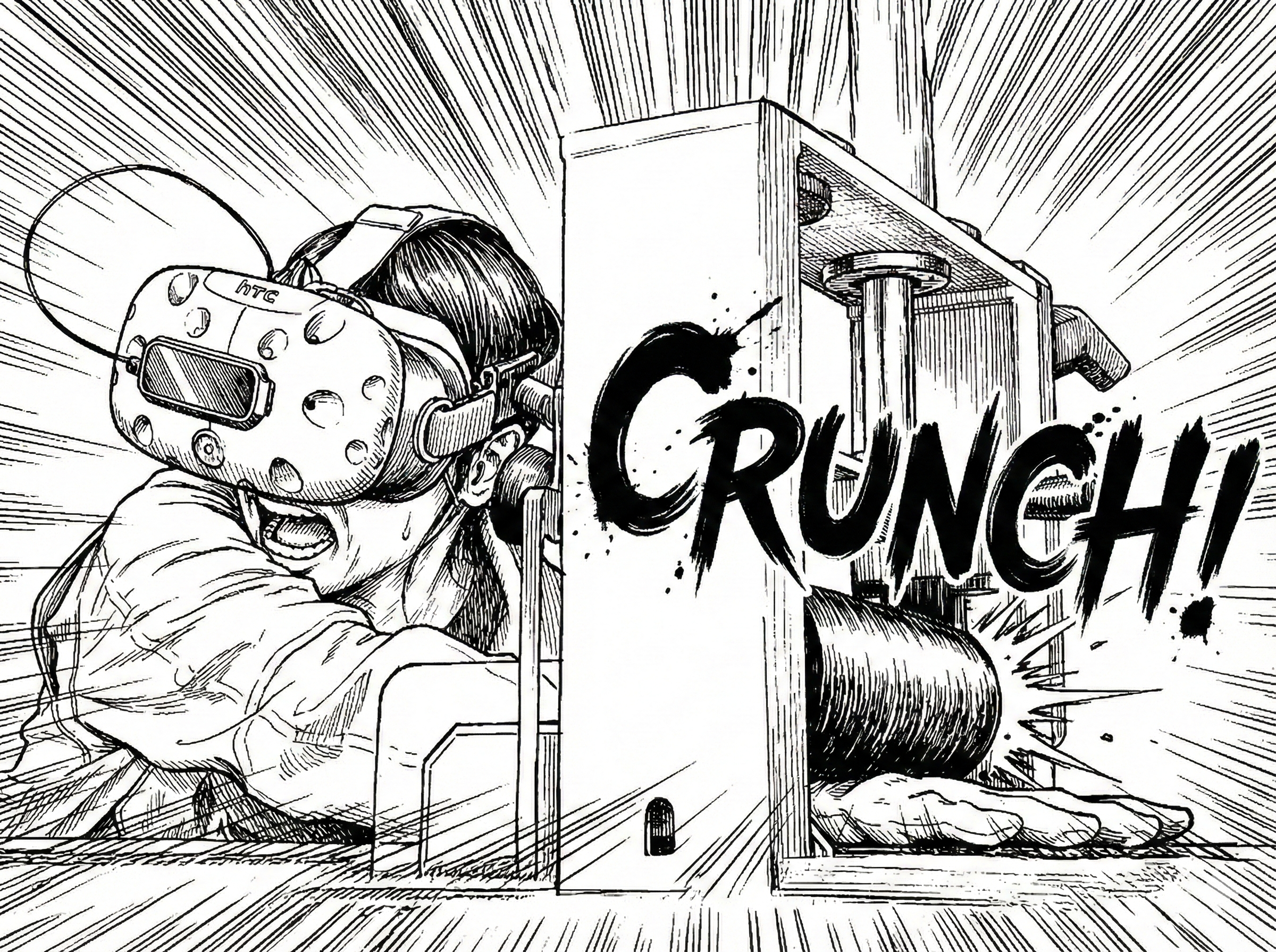 ACSEL1101 VR Roller Jamming Accident Simulator