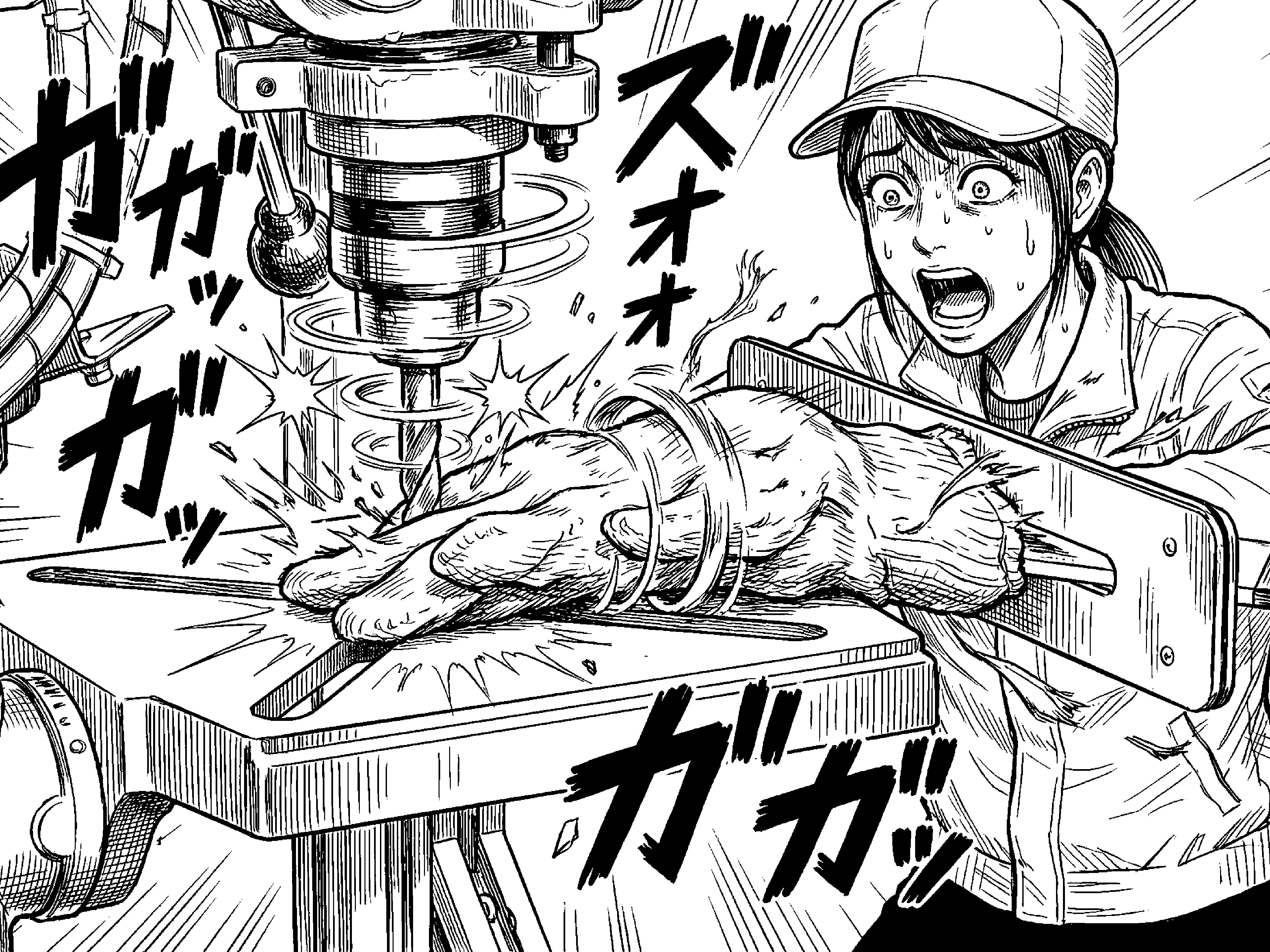 ACSEL1140 Bench Drill Jamming Accident Simulator